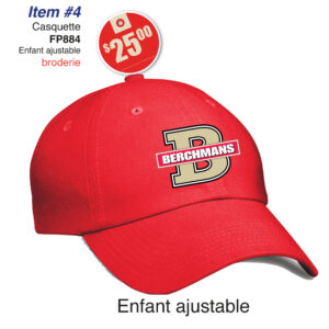 Item 04 Berchmans Casquette enfant FP884 2025