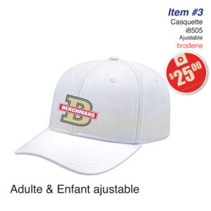 Item 03 Berchmans Casquette i8505 2026